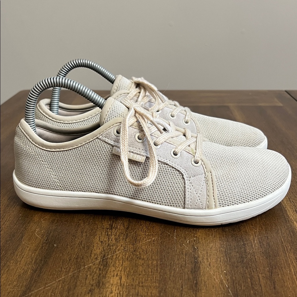 Whitin Minimalist Barefoot Beige Casual Sneakers Womens Size 7